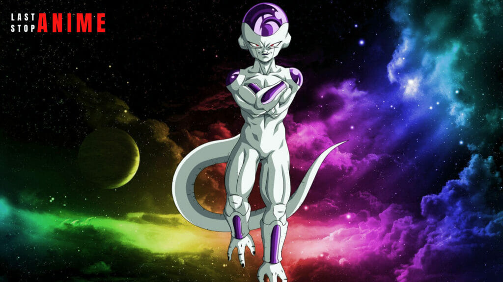 frieza standing in space from dragon ball