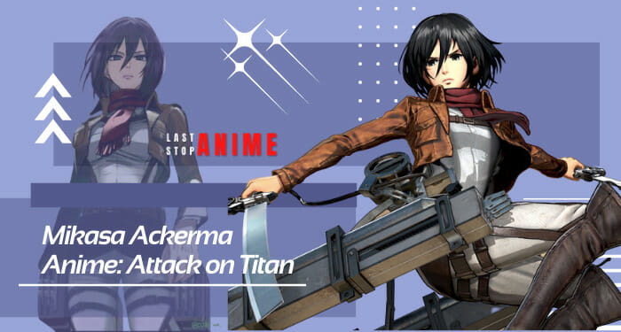 Mikasa Ackerman utilisant ODM Gear : Anime Waifu