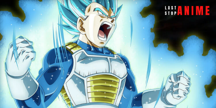 Vegeta from dragon ball super