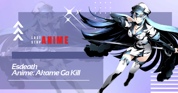 Esdeath as the top female anime villain list