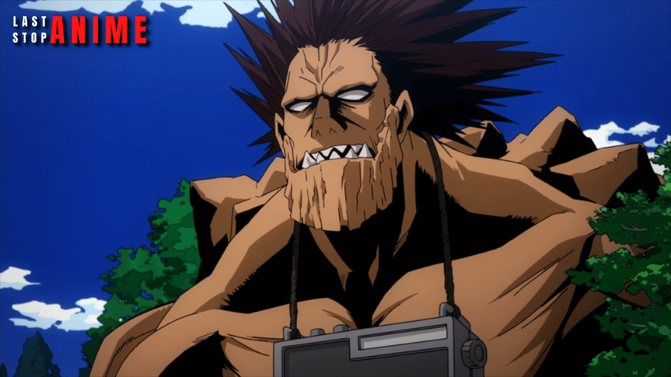 My Hero Academia Villain - Gigantomachia carrying a radio