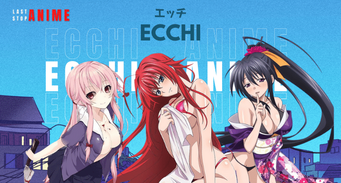 Ecchi Anime characters from different anime