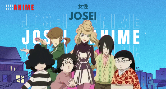 Josei Anime characters standing together