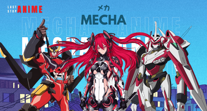 different Mecha Anime cahracters