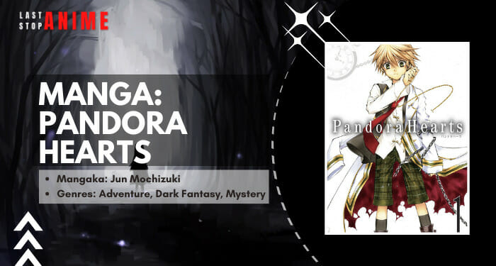 Oz Bezarius in manga cover of pandora hearts