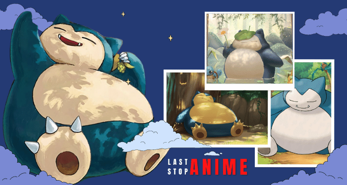 Snorlax sleeping from pokemon