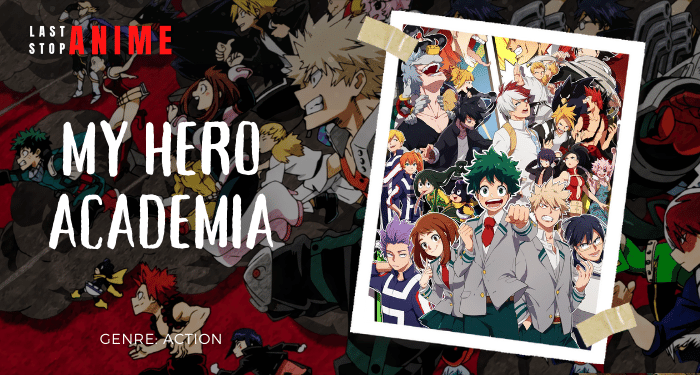 Izuku midoriya, bakugo and todo with uraraka and other characters from My Hero academia