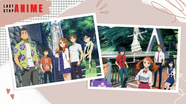 Anime Similar To A Silent Voice - Anohana: The Flower We Saw That Day Anime