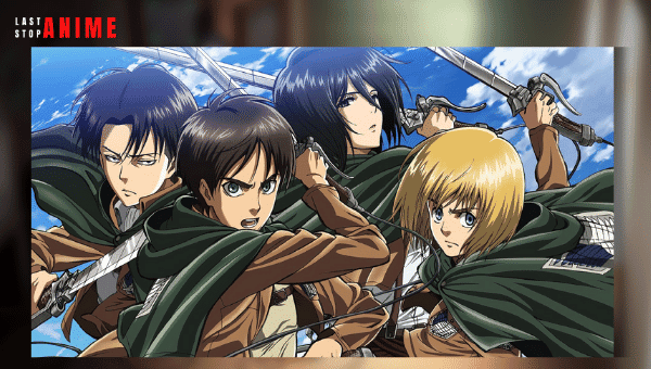 Characters wearing green cape in Attack On Titan