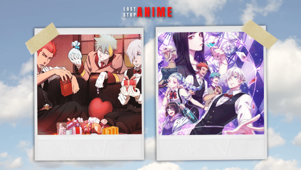 Characters and events from Death Parade in two different images in template