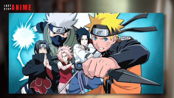 Naruto and its characters ready to fight with weapons and signature skills