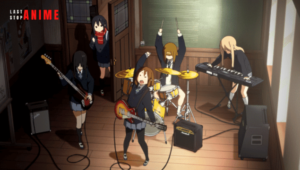 band of girls playing music together