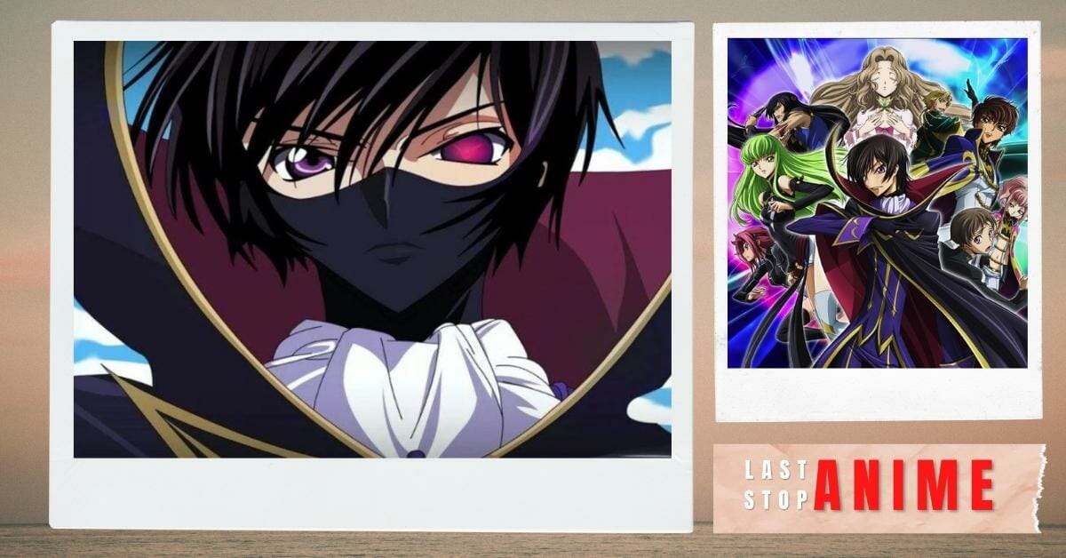 Code Geass poster image and main lead character's image