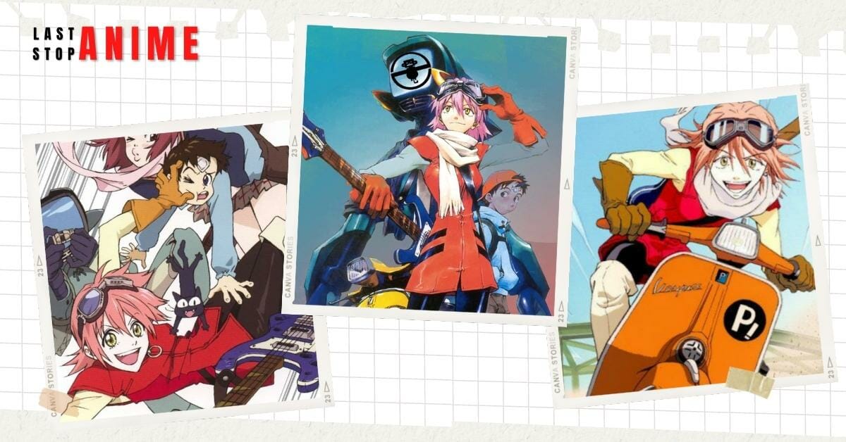 FLCL as anime like kill la kill