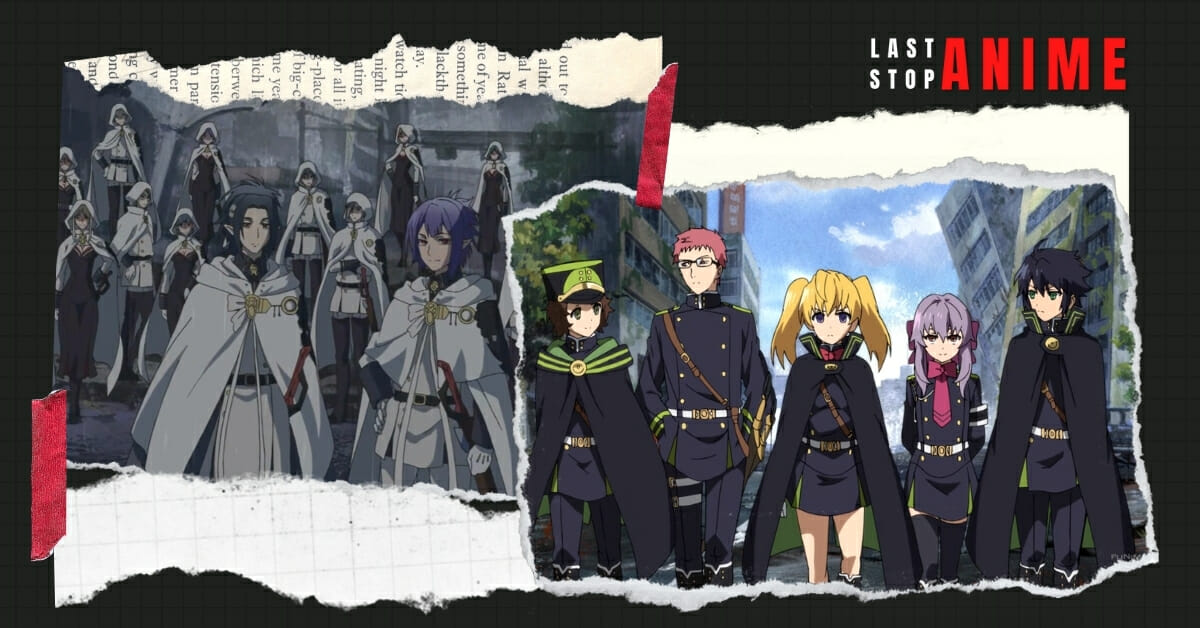 Owari No Seraph comme le meilleur anime vampire de tous les temps