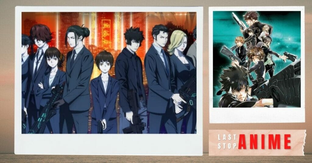 All major characters from Psycho-pass anime 