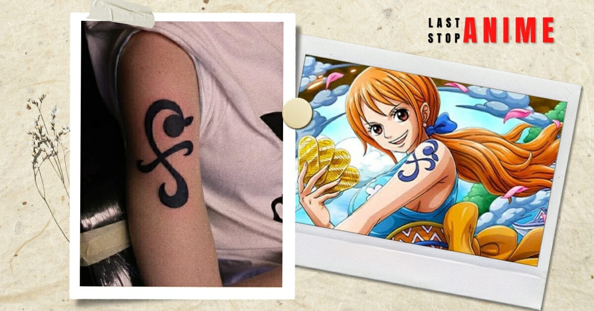 Nami ( Large Tattoo on the shoulder) from One Piece