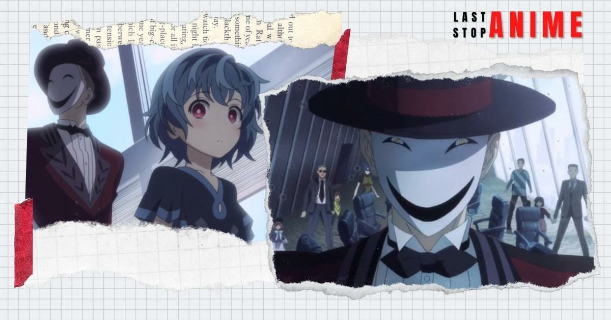 Main character and villain from Black Bullet in two images