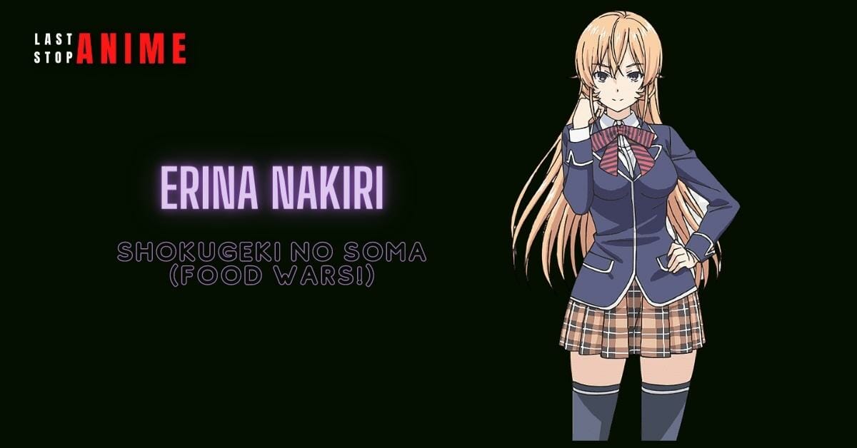 Erina Nakiri (Food Wars!) as leo anime character
