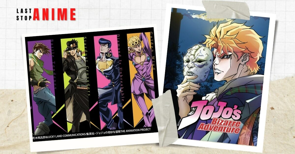 all main characters from jojo bizzare adventure 