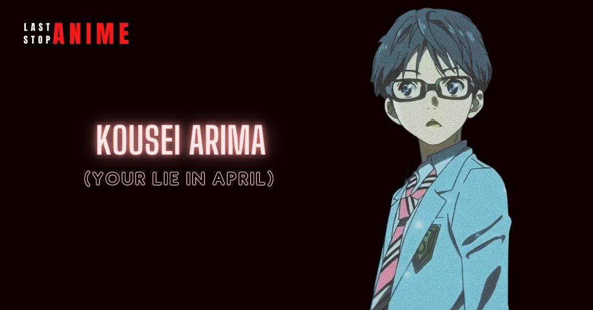 Kousei Arima as anime character with aries zodiac sign