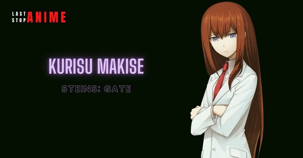 Kurisu Makise from Steins; Gate as leo anime character