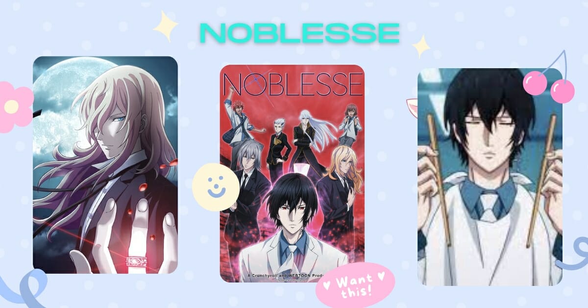 Noblesse as webtoon that got anime adaptation.