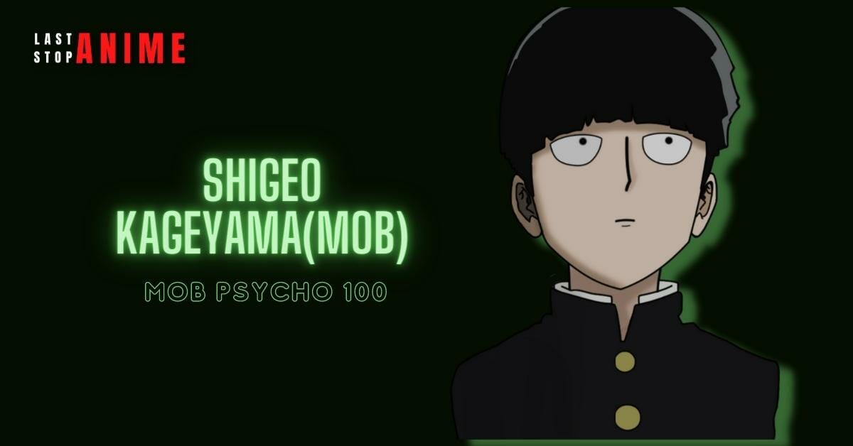Shigeo Kageyama(Mob) from Mob Psycho 100