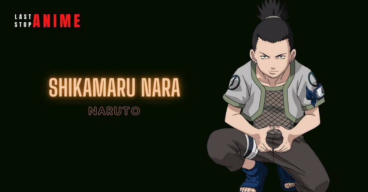 Shikamaru Nara from Naruto in long hair and making hand signs