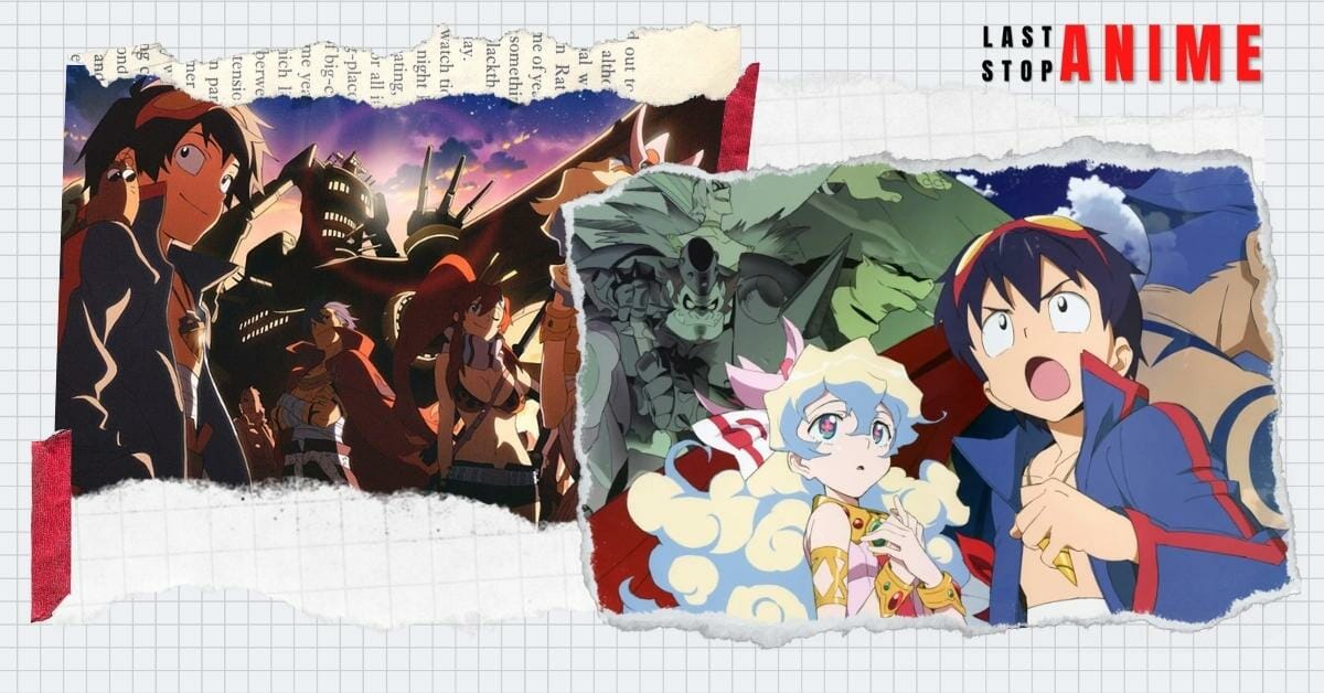 Tengen Toppa Gurren Lagann as anime similar to deca dence