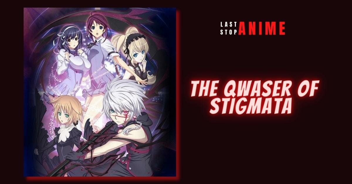 All male and female characters from The Qwaser of Stigmata fighting and posing