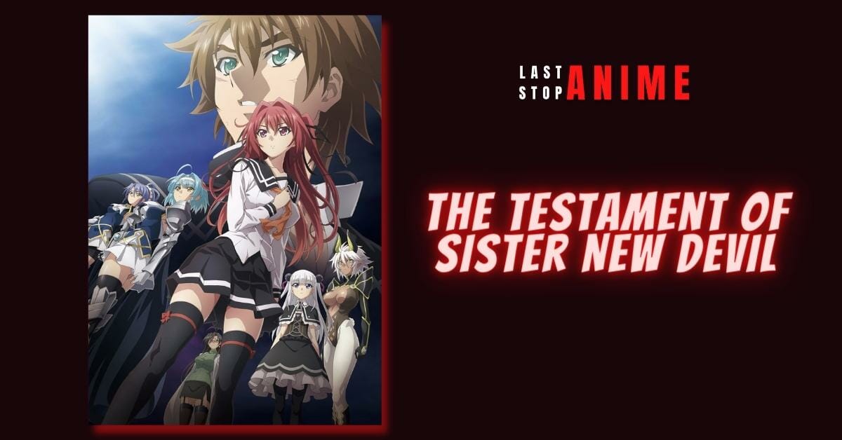 All female and male characters from The Testament of Sister New Devil in poster image