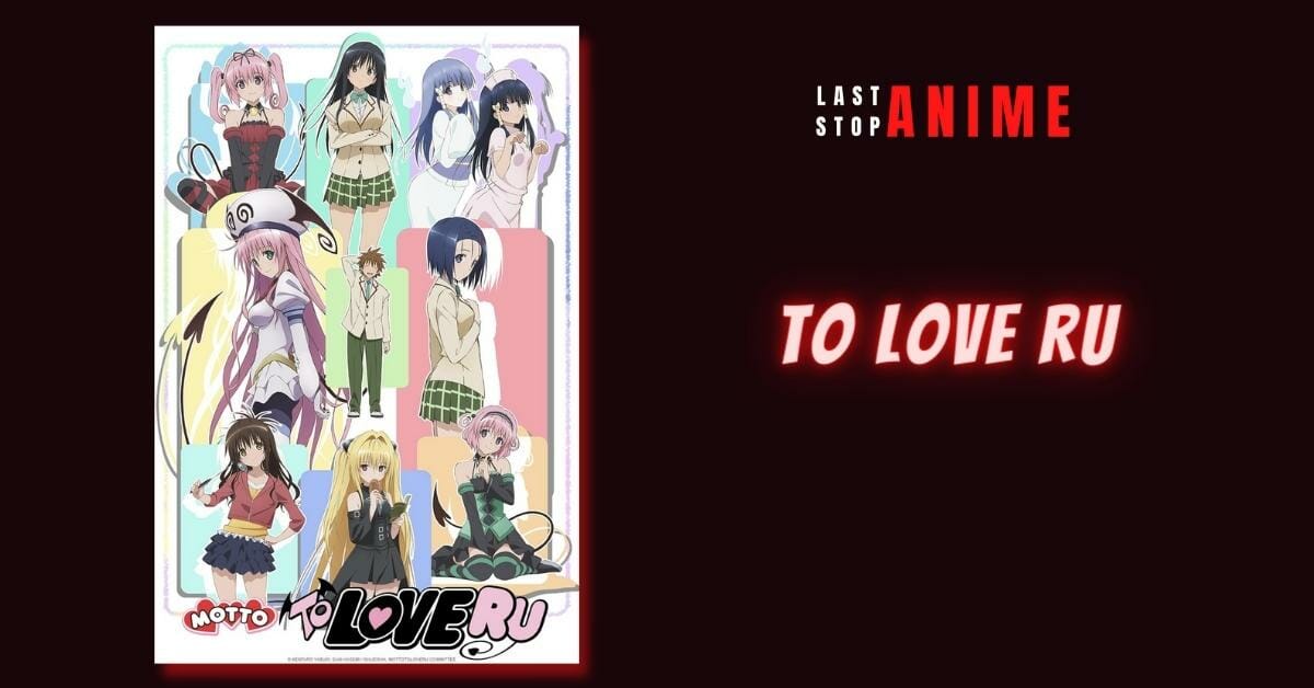 All main characters from To LOVE Ru in poster image