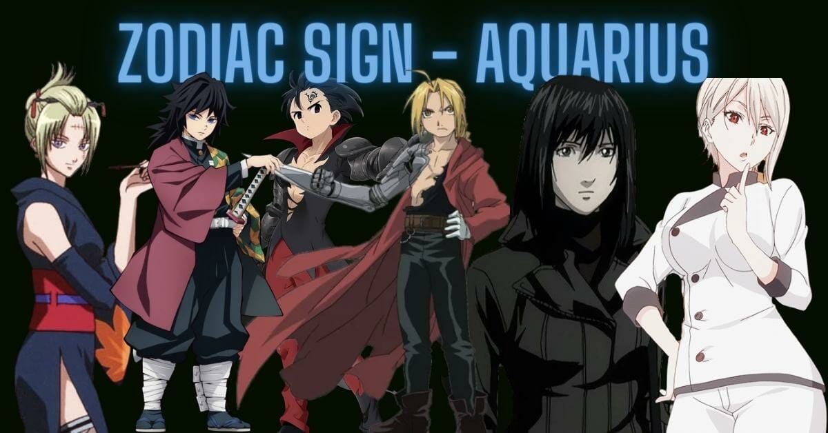 Aquarius anime characters ranked