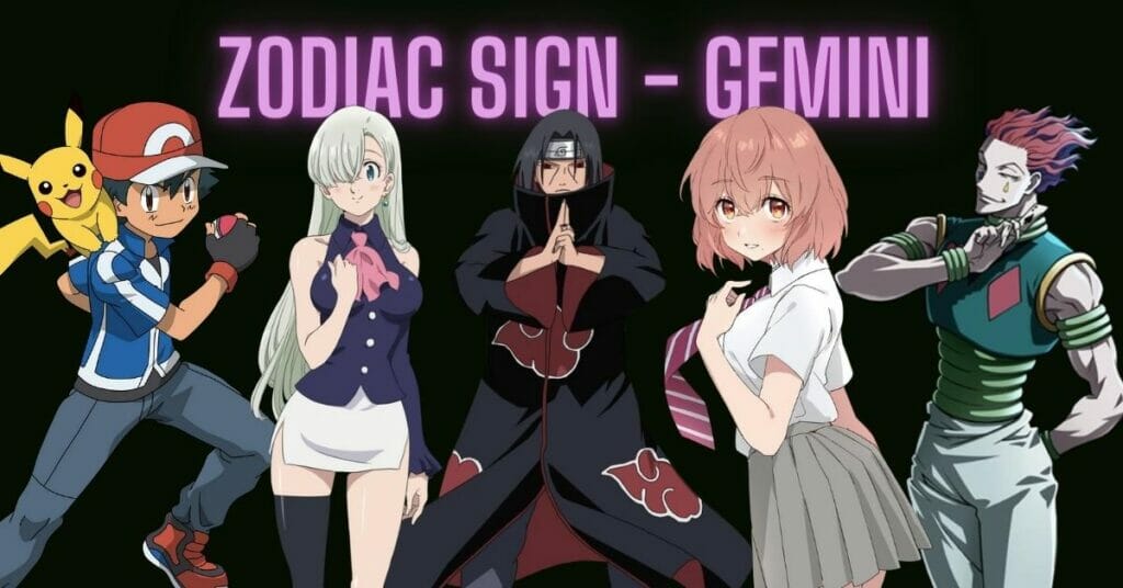 Best Gemini Anime Characters Ranked