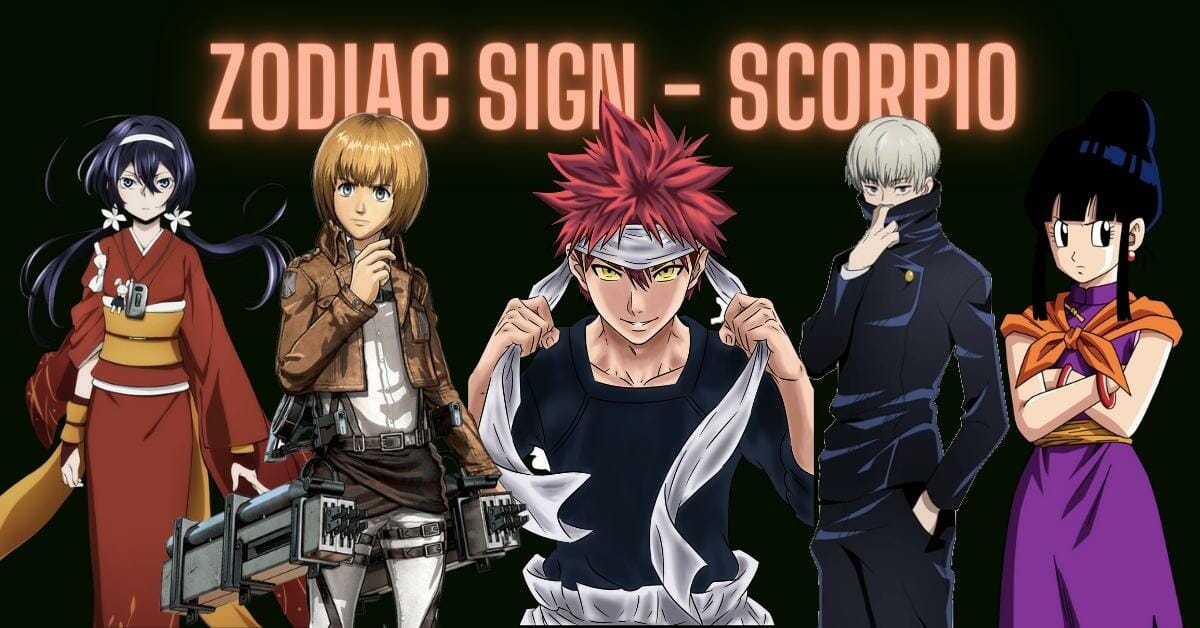 Scorpio Anime Characters Ranked