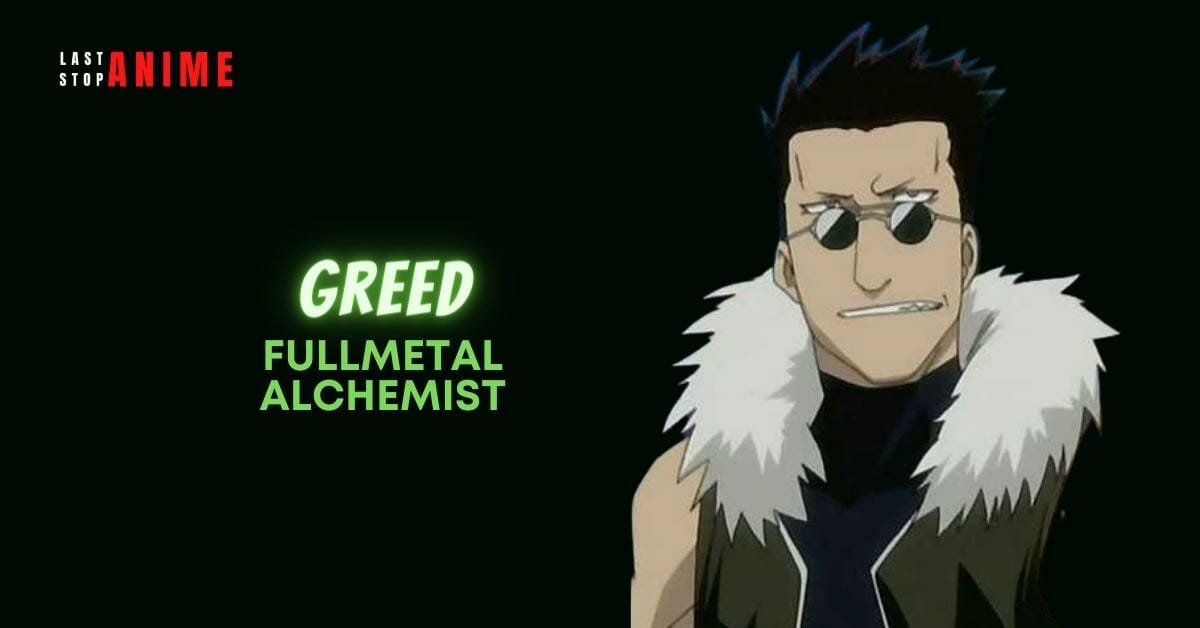 Greed from Fullmetal Alchemist as estp anime character