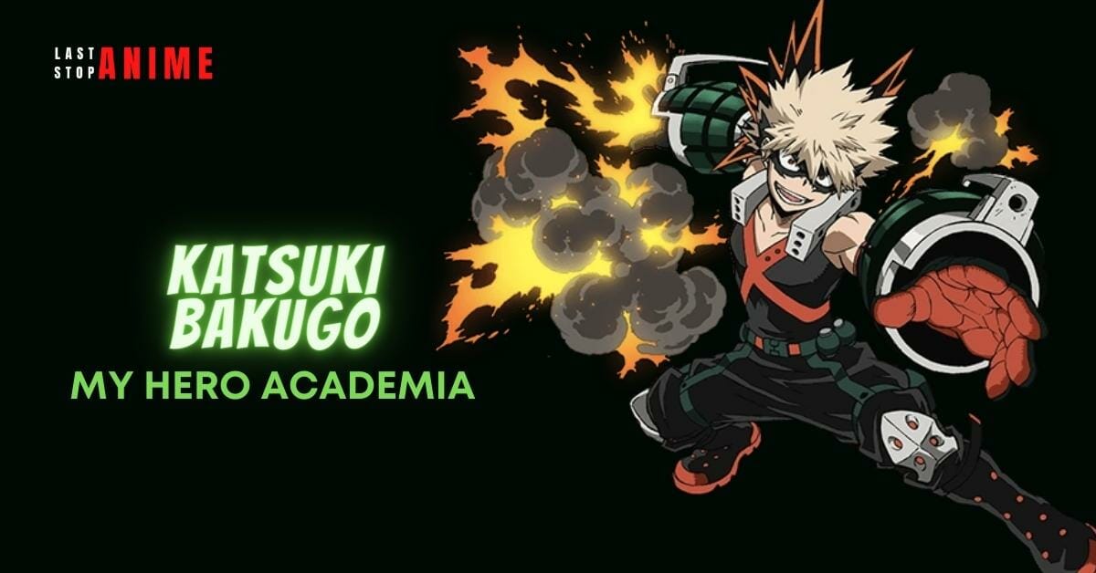 Katsuki Bakugo from My Hero Academia  in blonde hair and warrior dress