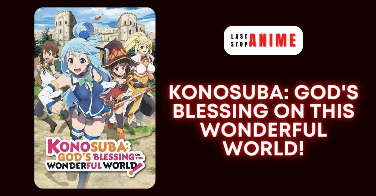 KonoSuba: God's Blessing on This Wonderful World! poster image with characters