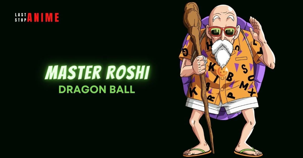 Master Roshi from Dragon Ball as estp anime character