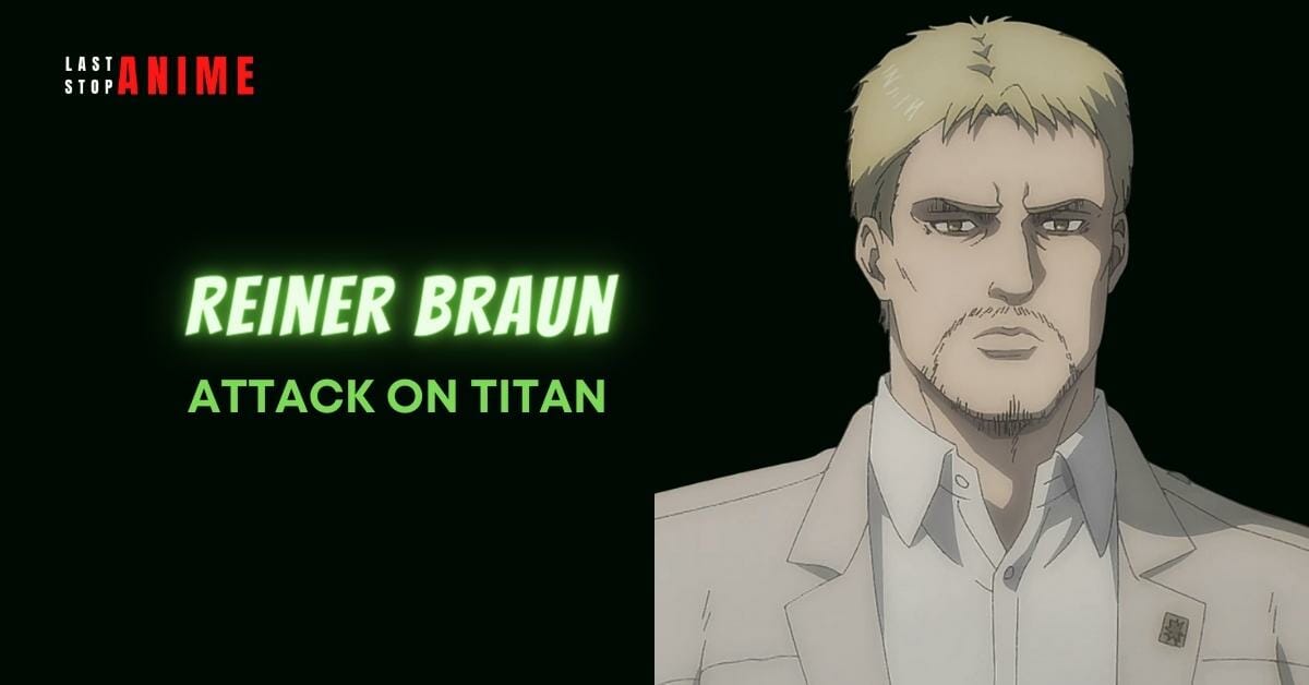 Reiner Braun from Attack on Titan as esfj anime character