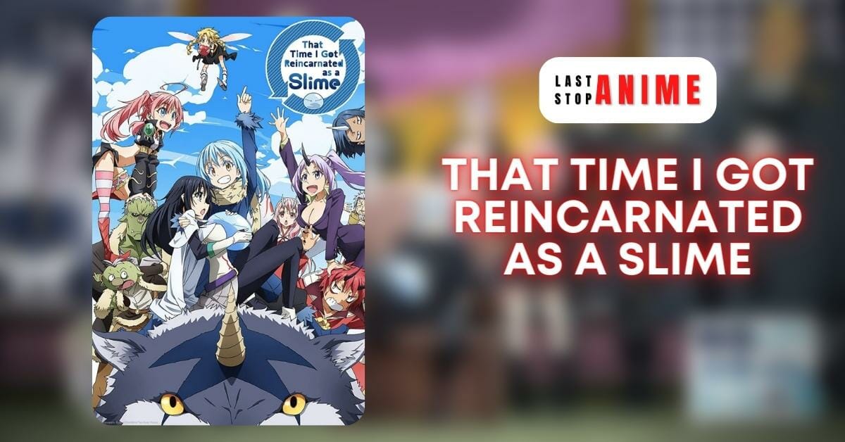 All main characters in the poster of That Time I Got Reincarnated As A Slime