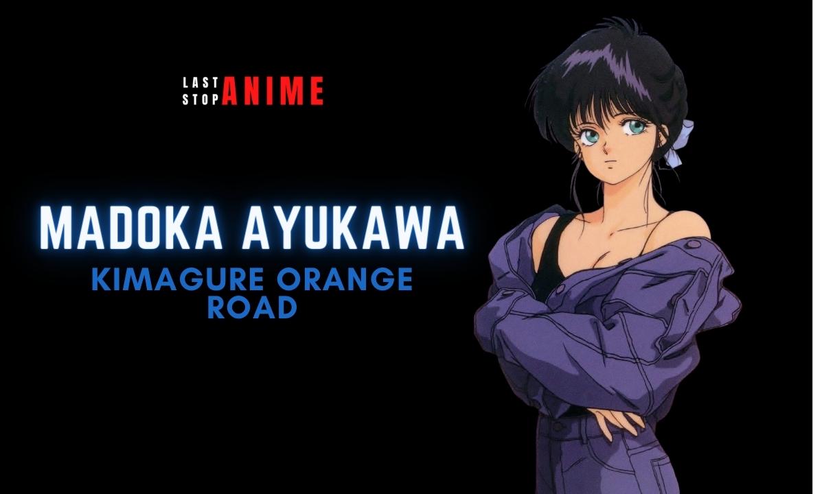Madoka Ayukawa from Kimagure Orange Road as tsundere character in anime