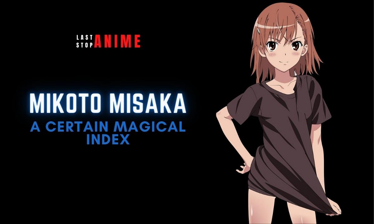 Mikoto Misaka in A Certain Magical Index anime as tsundere character