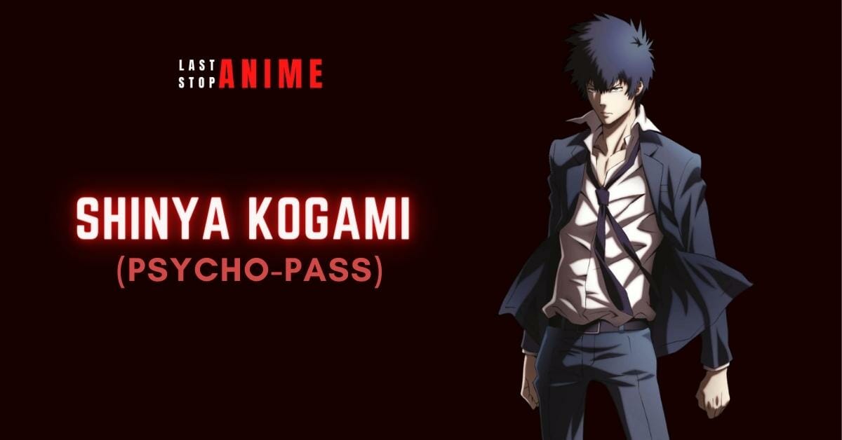 Shinya Kogami from Psycho-Pass with istp personality type