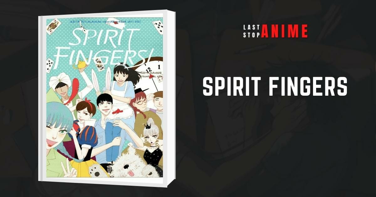 Poster image of Spirit Fingers with all main characters enjoying