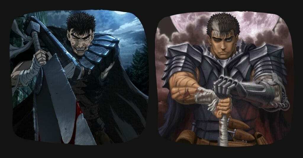 Berserk as anime similar to emergence manga