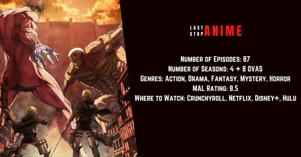 Attack on Titan as the best anime for new gen