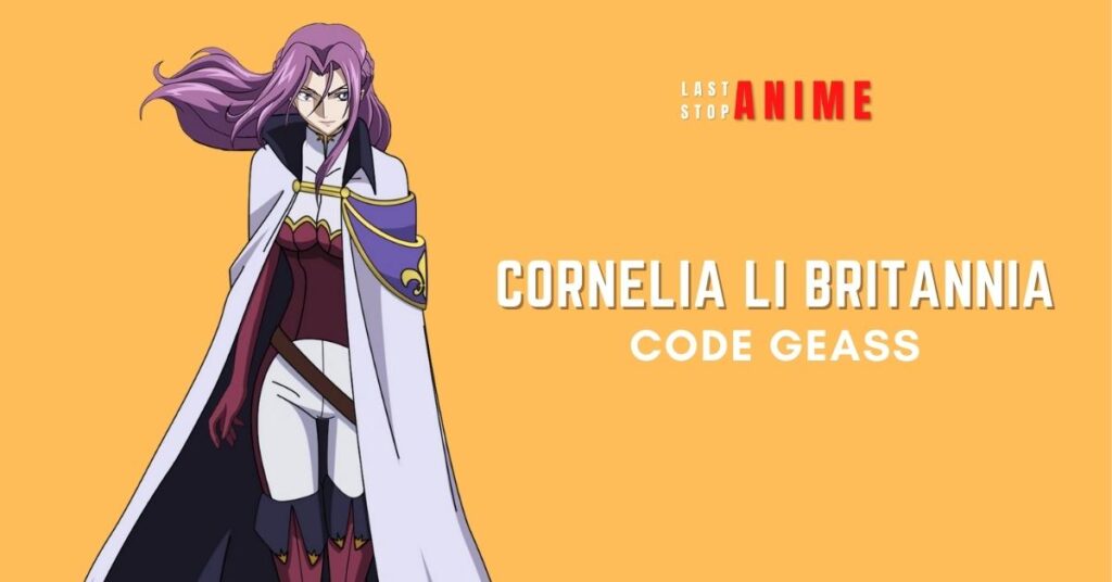 Cornelia li Britannia - Code Geass wearing princess dress