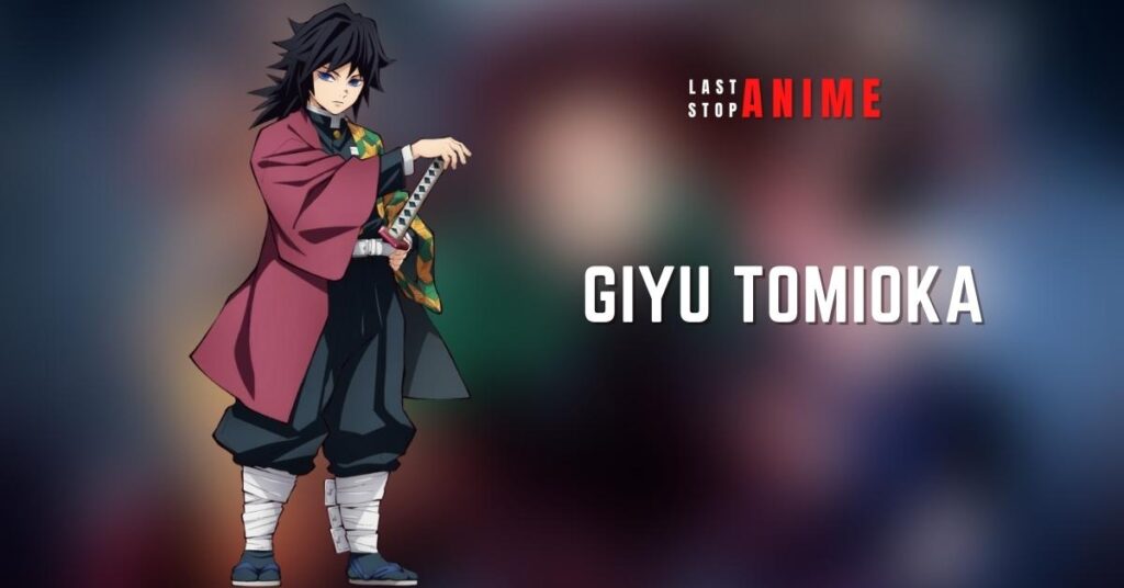 Giyu Tomioka as demon slayer character men